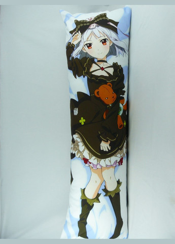 Дакiмакура 150 х 50 см Akari Акарі Подушка обнімашка аніме принт зі знімною наволочкою Viva (346057887)