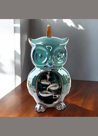 Підставка для пахощів Back Flow "Мудра Сова" (11х11х16, 5 см) No Brand (316717938)