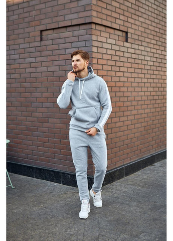 Костюм спортивный мужской на флисе No Brand спортивный костюм (360600030)