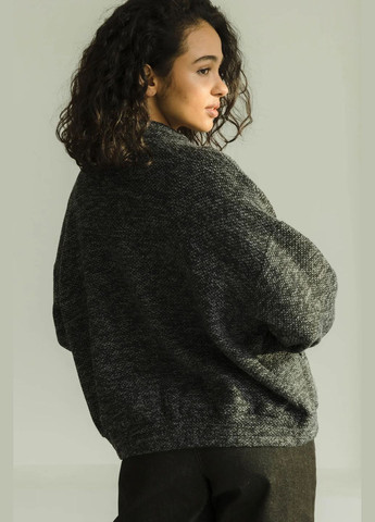 Чорна демісезонна бомбер Seventeen