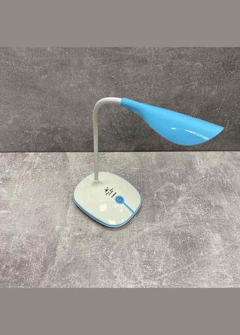 Лампа настольная светодиодная с аккумулятором белая с голубым OJ-880 A-Plus (317203811)