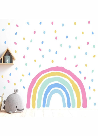 Вінілові наклейки cРайдуга (лист 60 х 35 см) Б128-4 No Brand (302241997)