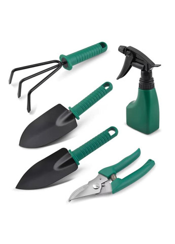 Набор садовых инструментов 5в1 для ухода за садом и огородом ручной портативный инвентарь в кейсе No Brand (333835030)