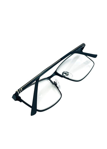 Очки для зрения прямоугольной оправе черные No Brand (305416120)