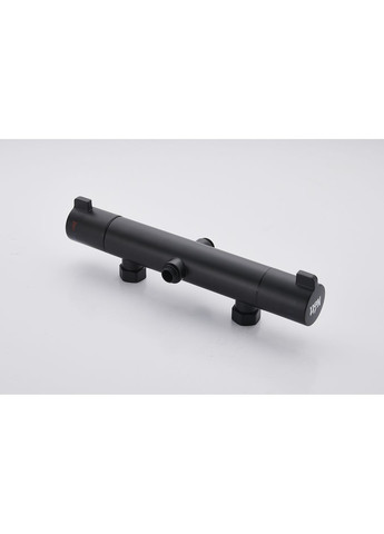 Черная душевая система с термостатом наружного монтажа для душа Nett SSB-24 (352261568)