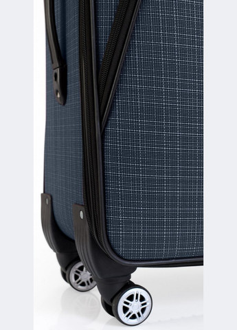 Маленький тканевый чемодан на колесах 42L Gedoх темно-синий Gedox (297644318)