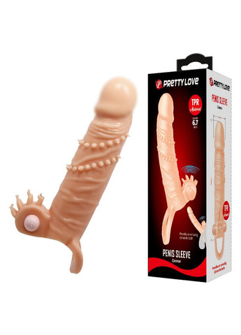 Вібро-Насадка Pretty Love Connor - Збільшуюча Пеніс та Стимулююча Партнера LyBaile (317747862)