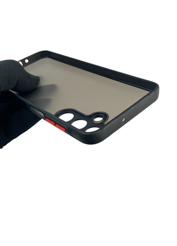 Чохол для телефона Galaxy A16 (SM-A165) с 3D принтом патріотичним із захистом камери на самсунг а16 чорний Samsung (366389388)