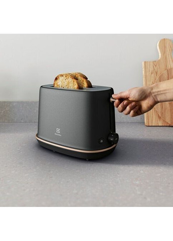 Тостер E7T1-6BP 980Вт, метал, Electrolux (368634131)