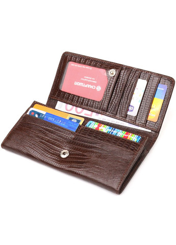 Стильный кошелек для женщин из натуральной фактурной кожи 21607 Canpellini (298569693)