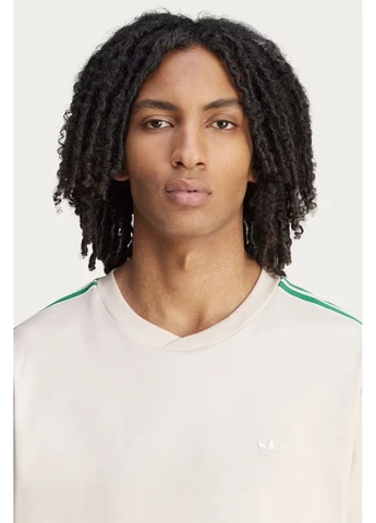 Бежева футболка x wales bonner beige jm8204 adidas