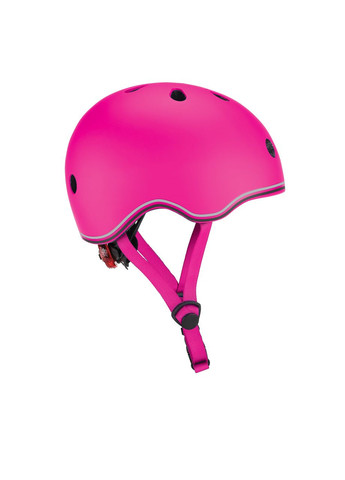 Захисний шолом дитячий Evo Lights, рожевий, з ліхтариком, 45-51см 506-110 Globber (315493143)