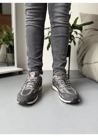 Чорні кросівки чоловічі nike p-6000 dark grey gore-tex найк п-6000 чорні демісезон No Brand