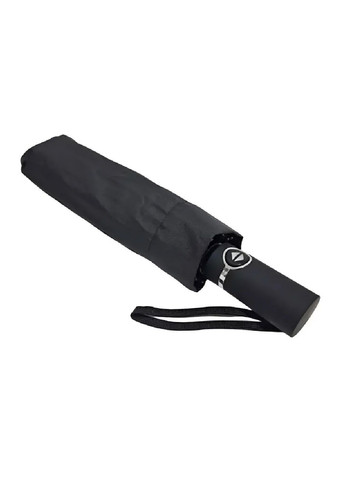 Чорна складана парасолька автомат на 12 спицях з антиковзаючою прогумованою ручкою системою антивітер (481480-prob) чорна Unbranded велика система антивітер (362312423)