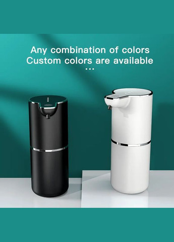 Сенсорный автоматический дозатор для жидкого мыла, бесконтактный диспенсер для мыла с датчиком черный 350 мл No Brand (314963228)