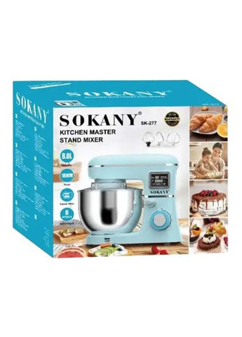 Міксер планетарний SK277 професійний 1800 Вт Sokany (370974627)