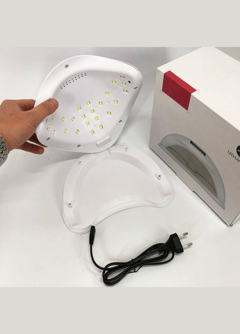 Лампа для манікюру 5 nail lamp led для сушіння гель лаку з таймером для домашнього використання Sun FD93-1 (347585543)