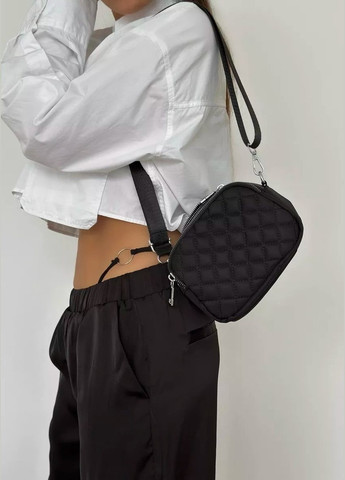 Женская сумка кросс-боди 10142 черная No Brand (285817982)
