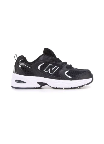 Білі кросівки чоловічі new balance 530 black white premium нью беланс 530 білі демісезон No Brand