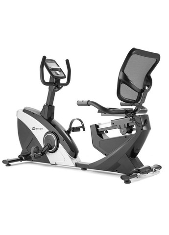 Горизонтальный велотренажер HS-070L Helix серебристый iConsole+ Hop-Sport (301538782)