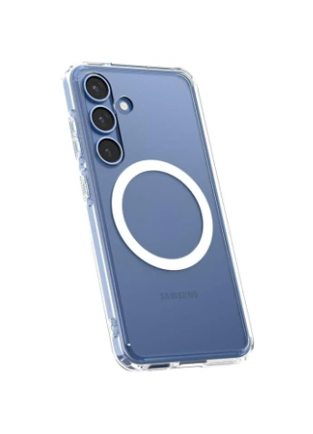 Чехол для мобильного телефона Samsung Galaxy S25+, Ultra Hybrid MagFit, Clear White (ACS08981) Spigen (390921586)