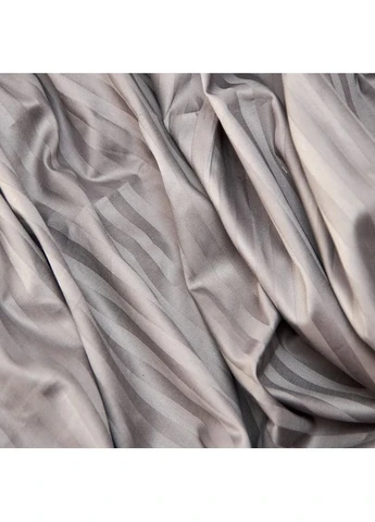 Простирадло на резинці Satin Stripe 160х190х25 см (MS-850005393) Moon&Star Stripe Black (386593656)