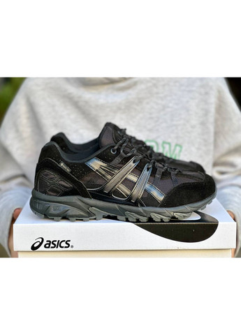 Чорні Осінні кросівки чоловічі asics gel-sonoma 15-50 black gore-tex асікс гель сонома 15-50 No Brand