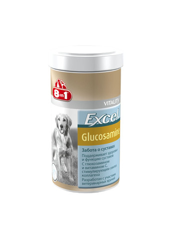 Хондропротектор для собак Excel Glucosamine Ексель для суглобів таблетки 55 шт (4048422121565) 8in1 (354701816)