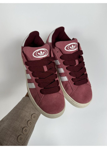 Рожеві Осінні кросівки чоловічі adidas campus 00s pink / white адідас кампус No Brand