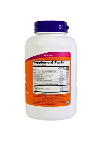 Vitamin B-50 250 Tabs Now Foods (362418830)