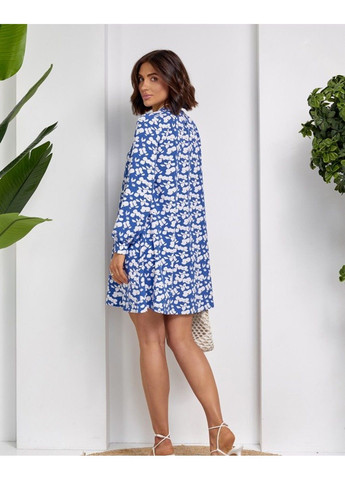 Комбінована повсякденний сукня 14511 s мультиколор ISSA PLUS