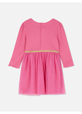 Розовое платье демисезон,розовый с принтом, Primark (364357797)