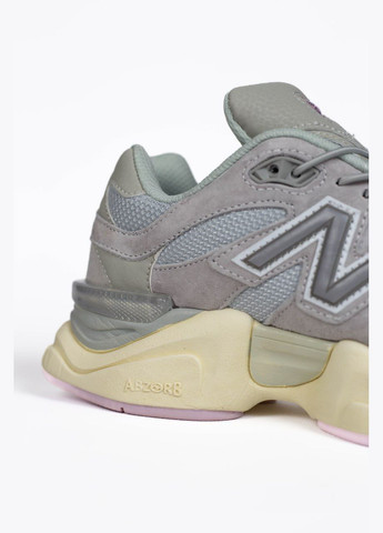 Женские кроссовки массивная подошва нью баланс 9060 серые No Brand серые (340914912)