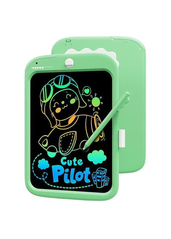 Детский LCD планшет для рисования Динозаврик 10” Multicolor, зеленый () Beiens К1006green (331790116)