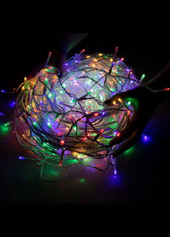Гірлянда бахрома вулична (зовнішня) 12 м 300 LED CL303 Mix Springos (315781172)