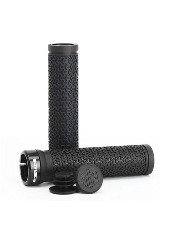 Грипси для велосипеда RideRace Spektr, на замках, чорні Rider (324627084)