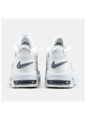 Білі Осінні кросівки чоловічі Nike Uptempo White