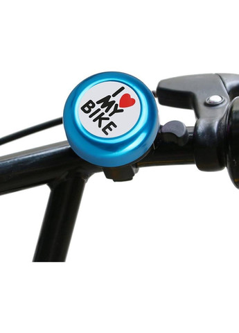 Дзвінок для велосипеда "I Love My Bike" SBL-673 синій Spelli (337990762)