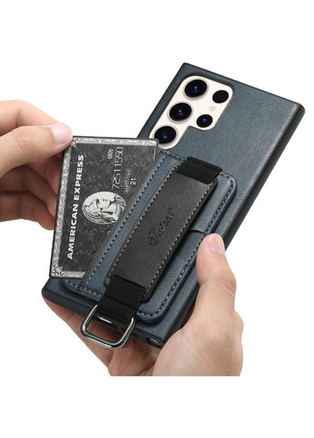 Кожаный чехол Wallet case and straps для Samsung Galaxy S24 Ultra Epik (293512291)