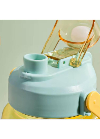 Стильна пластикова пляшка START TRAINING для води 1500мл. Блакитна No Brand (296101760)