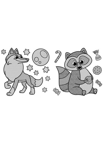 Водные раскраски "Рысь" (укр) Crystal Book (F00027535) No Brand (369733400)