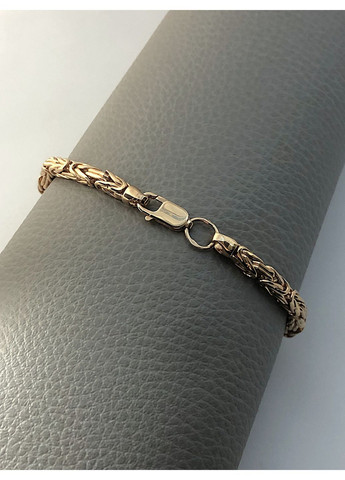 Позолочений чоловічий срібний браслет "Лисячий Хвіст"(Фокс, Візантія) DeLoS (364687949)