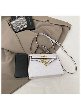 Жіноча сумка 10633 крос-боді рептилія на ремінці No Brand (366871984)