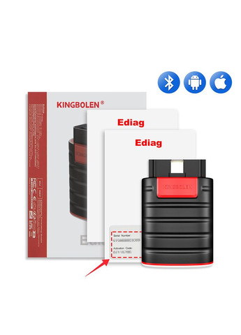 Мультимарочний діагностичний сканер EDIAG + LVS Scan Pro Kingbolen (369765056)