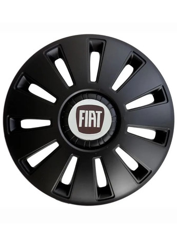 Ковпак колісний REX Fiat R16 чорний 4 шт. Kenguru (369157306)