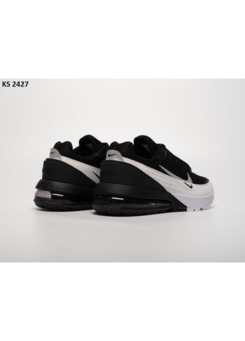 Чорні Осінні кросівки чоловічі nike air max 270 pulse black white найк аір макс 270 No Brand