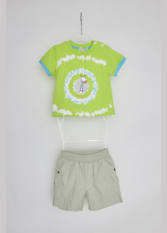 Комбінований літній комплект(футболка+шорти) Mandarino