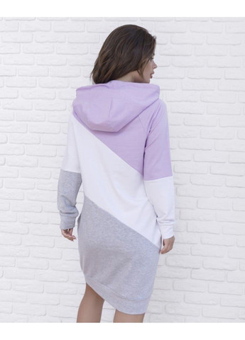 Комбінована повсякденний сукня sa-4 мультиколор ISSA PLUS