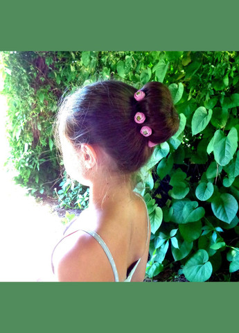 Шпильки для волосся з квітами ручної роботи "Ранункулюс Червоний" No Brand (349843285)