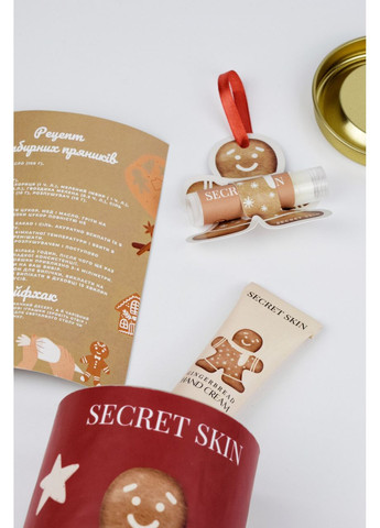 Новогодний набор Holiday Box тубус крем для рук бальзам для губ зимний уход (920) Secret Skin (370217502)